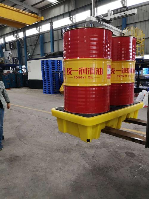 防泄漏托盘厂家双桶接油盘批发价 重庆市赛普塑料制品工厂